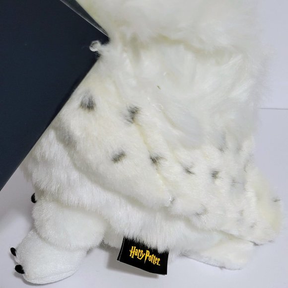 NWT The Noble Collection Harry Potter Owl - Hedwig - 9" White Plush - Picture 6 of 9